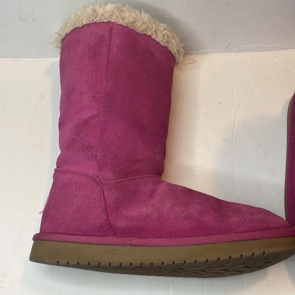 Koolaburra by Ugg Pink Suede Tall Boots